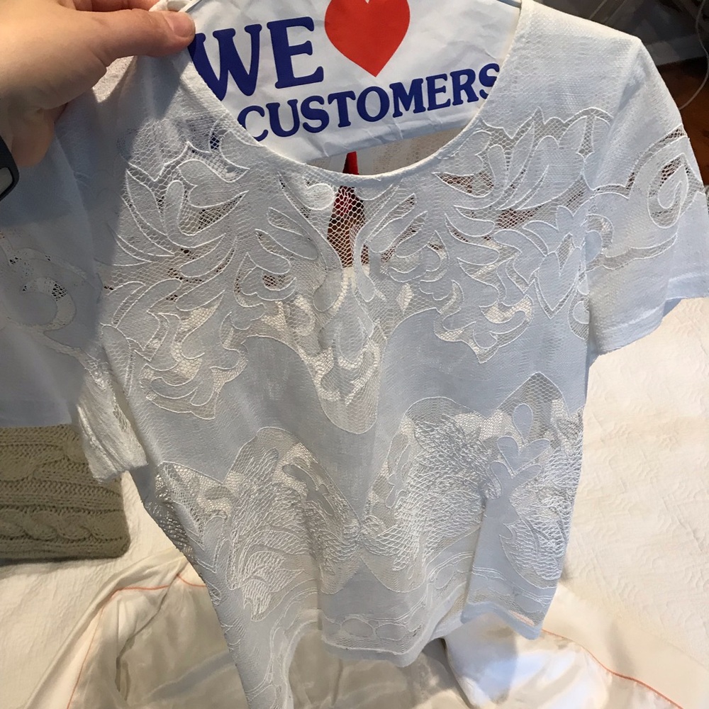 Lace top Sz L